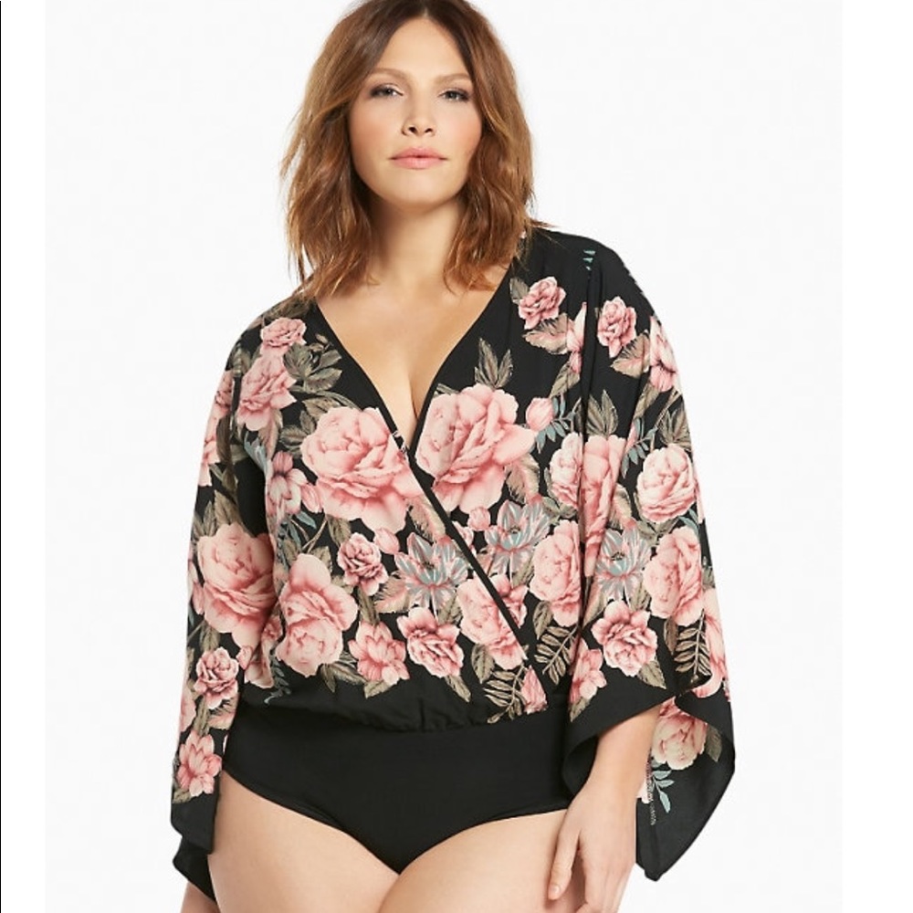 Floral Torrid Bodysuit
